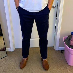 Blue work pants 32x34